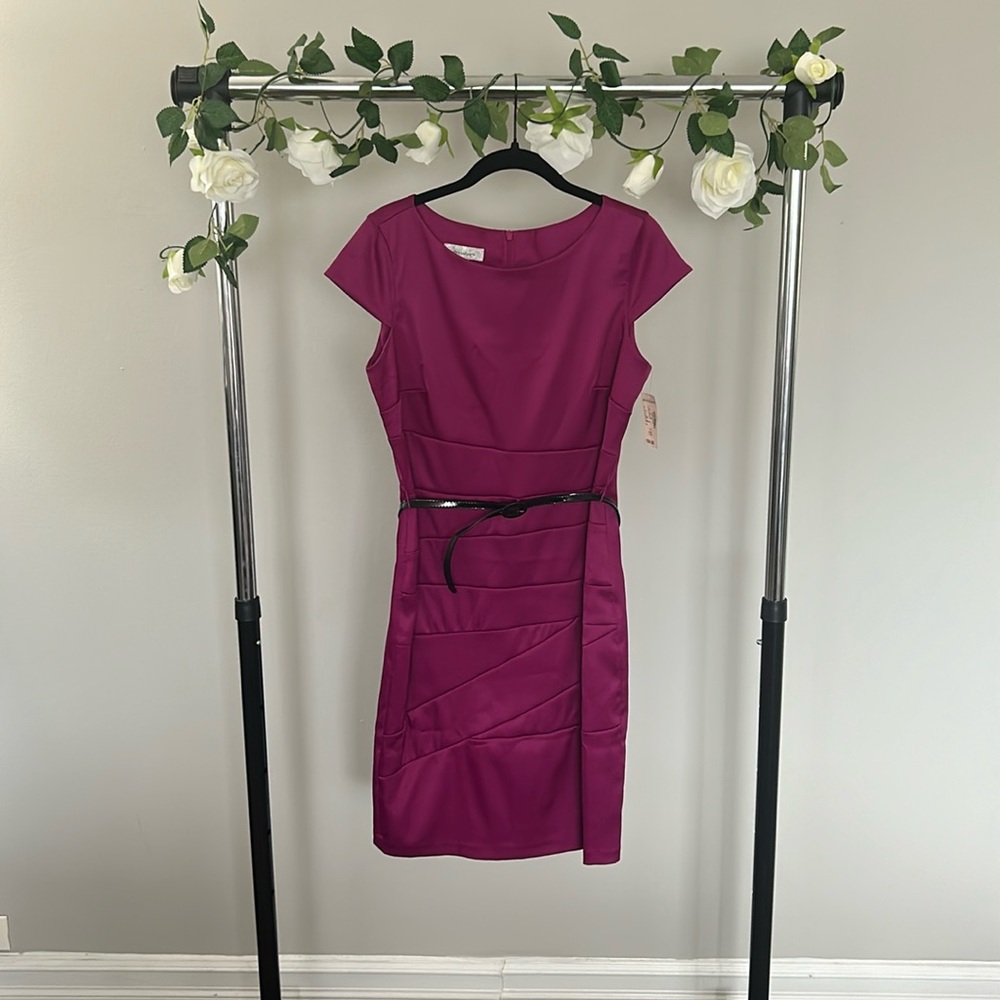 NWT Fuchsia Fitted Dress